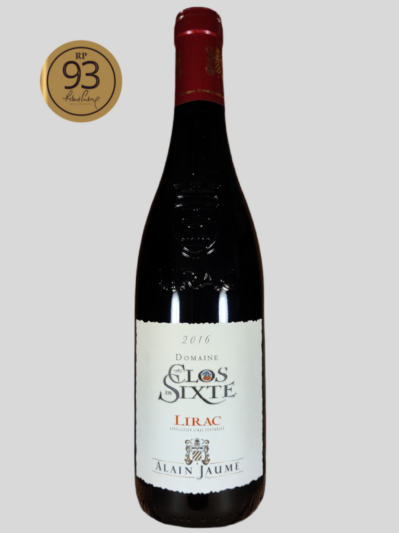 Alain Jaume, Domaine Clos de Sixte, Lirac 2019/20 ØKO